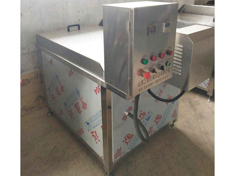 雞爪半自動油炸機(jī)