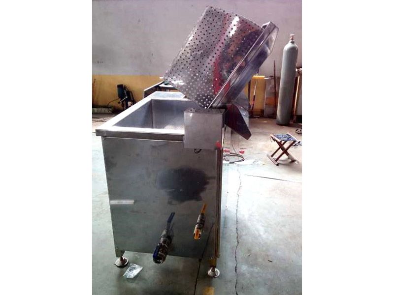 麻花半自動油炸機(jī)